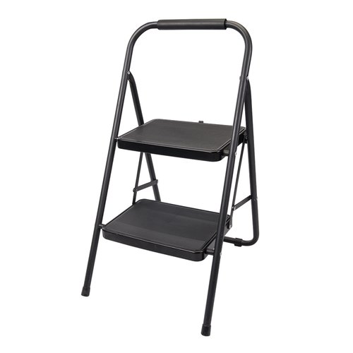 Silverline Trapladder - Huishoudtrap - Inklapbaar - 79.5 x 39 x 4 cm - 2 Treden Silverline Trapladder - Huishoudtrap - Inklapbaar - 79.5 x 39 x 4 cm - 2 Treden