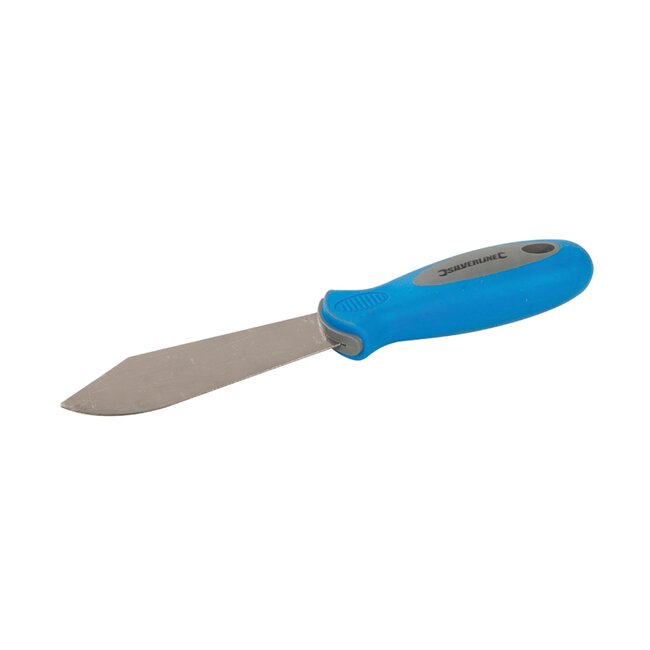 Silverline Expert Stopmes - Soft Grip - 40 mm - Blauw