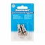 Silverline Euro Bajonetkoppeling - Mannelijke Draad 1/4 inch BSP - 2 stuks