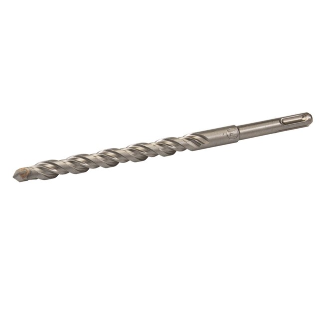 Silverline Betonboor SDS-plus - 14 mm x 210 mm - hardmetalen punt - dubbele groef - grijs - voor beton, metselwerk en steen