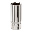Silverline Diepe zeskantdop 24 mm - chroom-vanadiumstaal - 1/2 inch aandrijving - roestbestendig - zilverkleurig - voor dopsleutel