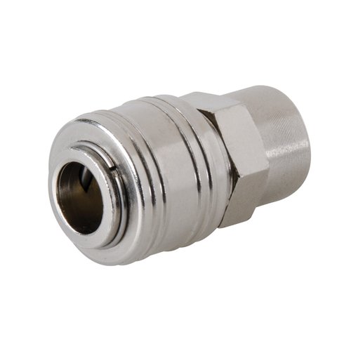 Silverline Euro Luchtslang Snelkoppeling - Vrouwelijke Draad 1/4 inch BSP Silverline Euro Luchtslang Snelkoppeling - Vrouwelijke Draad 1/4 inch BSP