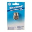 Silverline cassetteafnemer borgring - 12 tanden - 23,4 mm - chroom-vanadium staal - mat chroom - demontage fietscassettes