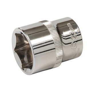 Silverline Zeskantige dop - 23 mm - Chroom vanadium staal - Roestbestendig - Precisie gesmeed