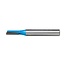 Silverline Rechte metrische groeffrees - gehard staal - TCT snijranden - 5 x 12 mm