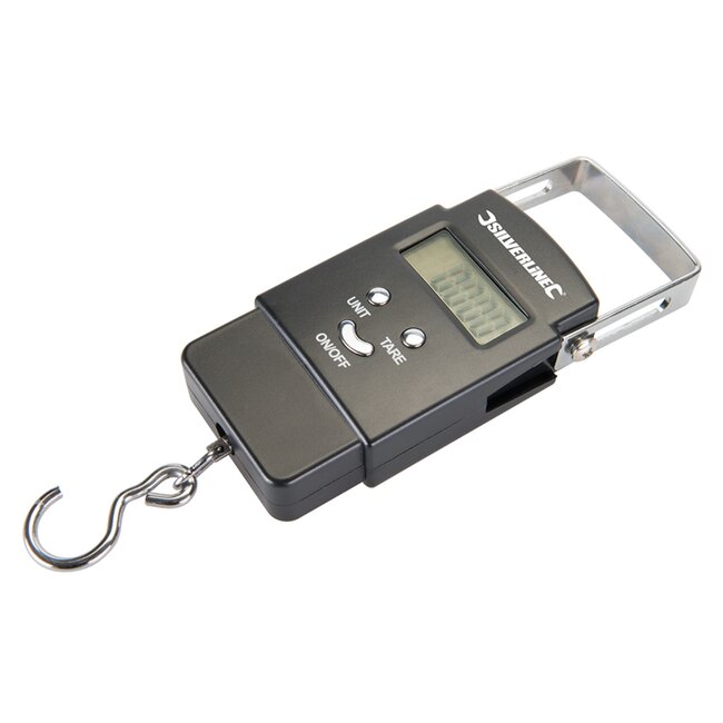 Silverline Elektronische Zakweegschaal - Maximaal 50 kilo