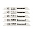 Silverline Reciprozaagbladen - Bimetaal - 10 TPI - 150 mm - 5 stuks