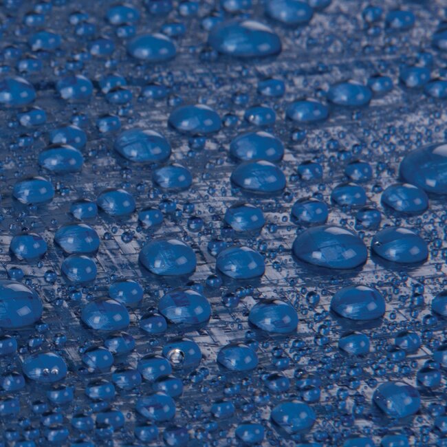 Silverline Afdekzeil - polyethyleen - scheur-, water-, schimmel- en UV-bestendig - 240 x 300 cm - blauw - voor aanhanger en lading