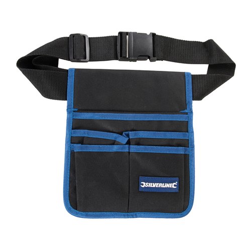 Silverline Gereedschapsriem met 5 Vakken - 22 x 26 cm Silverline Gereedschapsriem met 5 Vakken - 22 x 26 cm