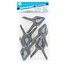 Silverline Veerklemmen - 110 mm kaak - Soft-grip pads - 5 stuks