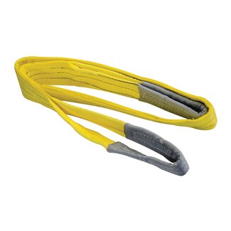 Silverline Hijsband - 3 ton draagcapaciteit - 2 meter - versterkte draagogen - heavy-duty polyester
