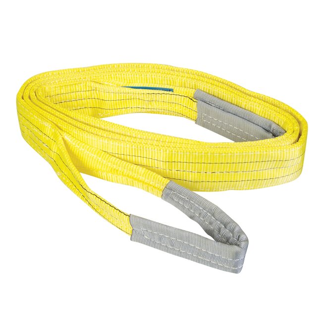 Silverline Hijsband - 3 ton draagcapaciteit - 4 meter - versterkte draagogen - heavy-duty polyester