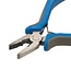 Silverline Mini combinatietang - gehard carbon staal - 120 mm - soft-grip handvaten