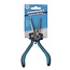 Silverline Mini punttang - gehard carbonstaal - terugverende handvaten - 155 mm - blauw