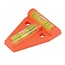 Silverline Verticaal mini kruiswaterpas - 60 x 45 mm - 2 libellen - UV-bestendig