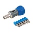 Silverline Ratel schroevendraaier set - 7-delig - magnetische fitting - 3 ratel posities - inclusief bits