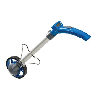 Silverline Digitaal meetwiel - telescopische steel - LCD display - meetbereik 0-99.999,9 m