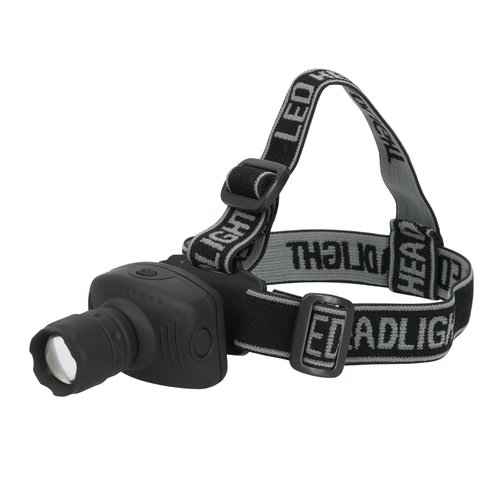Silverline Hoofdlamp LED - Verstelbaar - 1 Watt Silverline Hoofdlamp LED - Verstelbaar - 1 Watt