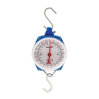 Silverline Heavy Duty hangweegschaal - 200 kilo capaciteit - robuust metalen frame - groot display - 2 sterke haken