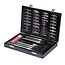 Silverline Precisie hobbymessen set - 51-delig - met opbergkoffer en slijpsteen