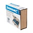 Silverline Freesbitset - 12 mm - 12-delig - TCT snijranden - Houten opbergkistje