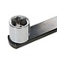 Silverline Set V-snaarsleutels - 8-delig - Lang handvat - Inclusief doppen en kraaienpoten
