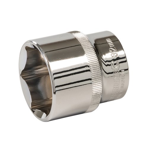 Silverline Metrische Dop 1/2 Inch - Maat 32 mm Silverline Metrische Dop 1/2 Inch - Maat 32 mm