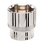 Silverline Metrische dop - 32 mm - chroom vanadium staal - hoogglans - 6-punt radius