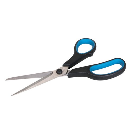 Silverline Schaar - 216 mm - Comfortabel - Blauw / Zwart Silverline Schaar - 216 mm - Comfortabel - Blauw / Zwart