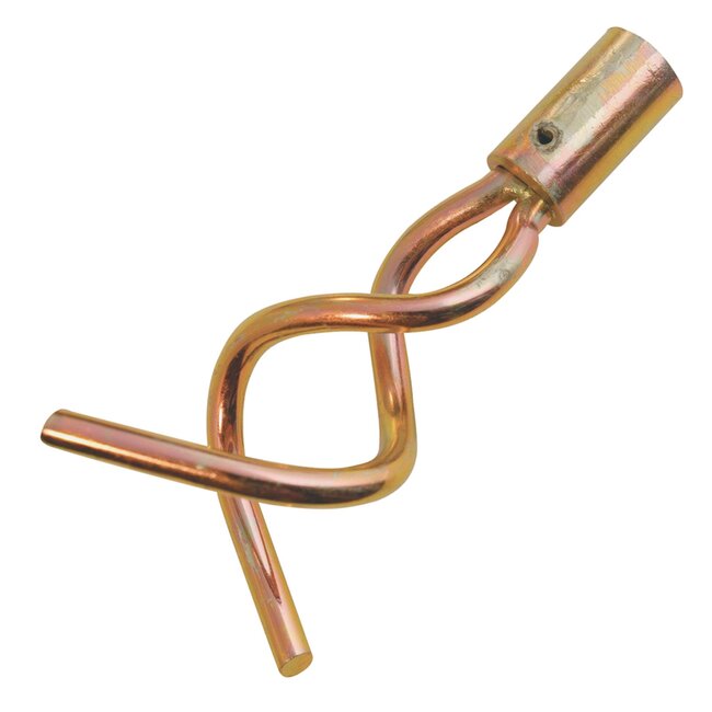 Silverline Rioolontstopper set - polypropyleen staven 92 cm met plunjer 10 cm - 12-delig - voor ontstoppen van riool en afvoer