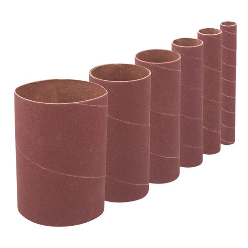 Silverline Schuurkoker 90 mm x Ø 13, 19, 26, 38, 51 en 76 mm - Korrel 120 Silverline Schuurkoker 90 mm x Ø 13, 19, 26, 38, 51 en 76 mm - Korrel 120