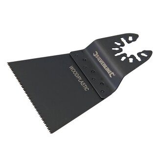Silverline Multitool zaagblad - 65 mm - universeel ontwerp - open rug - voor hout, plastic en zachte materialen