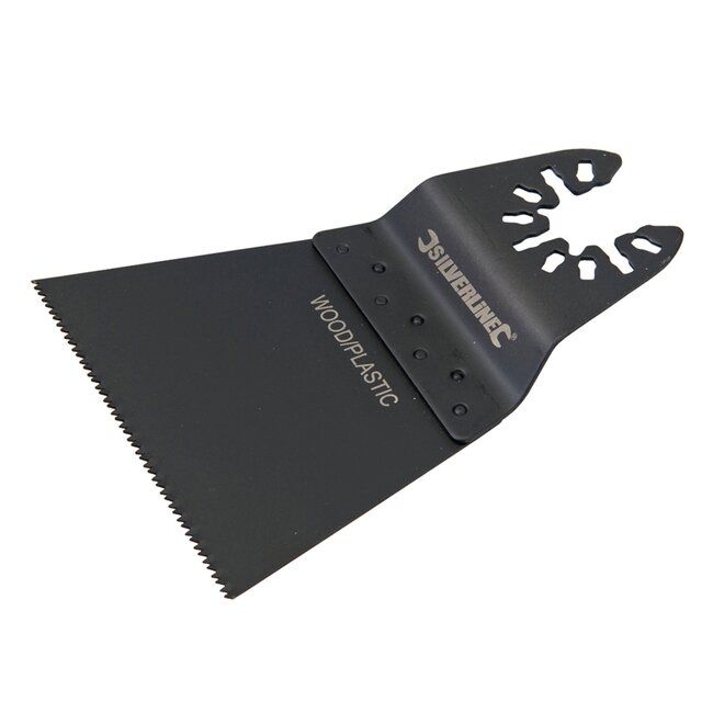 Silverline Multitool zaagblad - 65 mm - universeel ontwerp - open rug - voor hout, plastic en zachte materialen