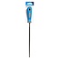 Silverline Ronde vijl - halfzoet - gehard staal - 250 mm - soft-grip handvat