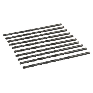 Silverline Lange metaalboor - HSS-R staal - Ø 4 x 119 mm - 10 stuks