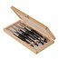 Silverline Vierkante gaten beitelset - 6 t/m 16 mm - 4-delig - hoog carbon staal