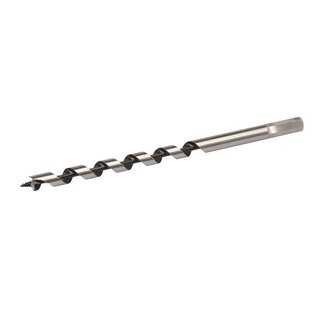 Silverline Slangenboor - Gehard Carbon Staal - Ø 12 mm - 235 mm Lang - Zeskant Schacht Silverline Slangenboor - Gehard Carbon Staal - Ø 12 mm - 235 mm Lang - Zeskant Schacht