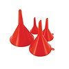 Silverline Trechter Set - 50, 75, 100 en 120 mm - 4 delig Silverline Trechter Set - 50, 75, 100 en 120 mm - 4 delig
