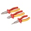 Silverline Tangen set - langbek, zijsnij, combinatietang - 3-delig - VDE getest - antislip handvaten