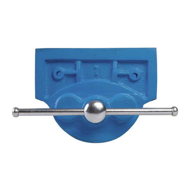 Silverline Schrijnwerkersbankschroef - gietijzer met stalen kaken - 180 mm - grijs - voor hout- en metaalbewerking op de werkbank