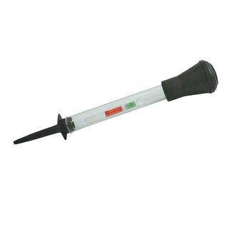 Silverline Accuzuurmeter 1100 - 1300 gram/ml met Kleurindicator