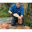 Silverline Softgrip metseltroffel - gehard koolstofstaal - 280 x 150 mm - vingerbescherming