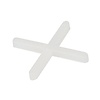 Silverline Tegelkruisjes - Voegkruisjes - 2 mm - 1000 stuks Silverline Tegelkruisjes - Voegkruisjes - 2 mm - 1000 stuks