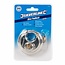 Silverline Discus hangslot - rvs - geharde beugel, antiroest - diameter 70 mm - zilver - inclusief 3 sleutels - aanhanger en dissel