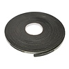 Fixman Zelfklevende EVA Schuim Tochtstrip - 3 t/m 8 mm x 10.5 meter - Zwart Fixman Zelfklevende EVA Schuim Tochtstrip - 3 t/m 8 mm x 10.5 meter - Zwart