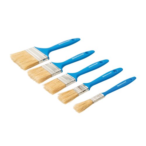 Silverline Wegwerp Schilderskwasten - Kunststof - Plat Model - 12, 25, 40, 50 en 75 mm Silverline Wegwerp Schilderskwasten - Kunststof - Plat Model - 12, 25, 40, 50 en 75 mm