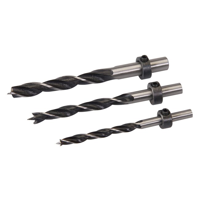 Silverline Deuvelboor Set - Ø 6 - 8 en 10 mm - 3 delig