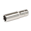 Silverline Diepe 3/8 inch - 6 Tands - Metrische Zeskantdop - 13 mm Silverline Diepe 3/8 inch - 6 Tands - Metrische Zeskantdop - 13 mm