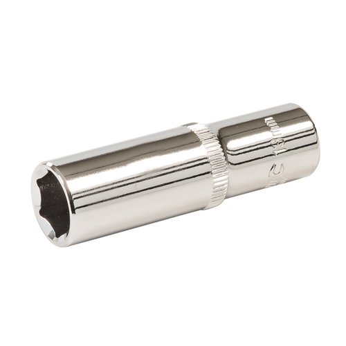 Silverline Diepe 3/8 inch - 6 Tands - Metrische Zeskantdop - 13 mm Silverline Diepe 3/8 inch - 6 Tands - Metrische Zeskantdop - 13 mm