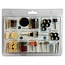 Silverline Hobby machine accessoire set - 105-delig - veelzijdig gebruik - 3,17 mm spandoorn